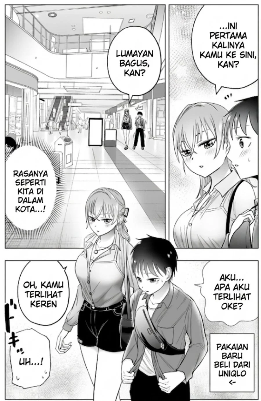 Tonari no Seki no Yankee JK no Jakuten Chapter 38 Gambar 3