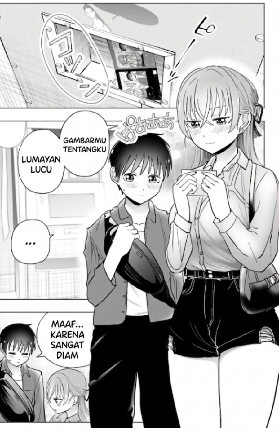 Tonari no Seki no Yankee JK no Jakuten Chapter 39 Gambar 3