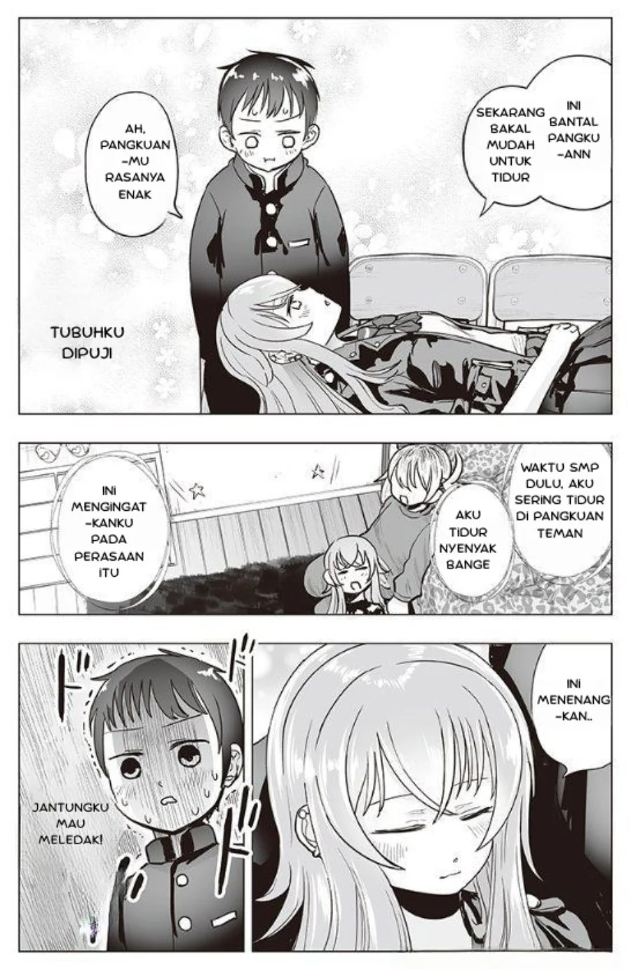Tonari no Seki no Yankee JK no Jakuten Chapter 5 Gambar 3