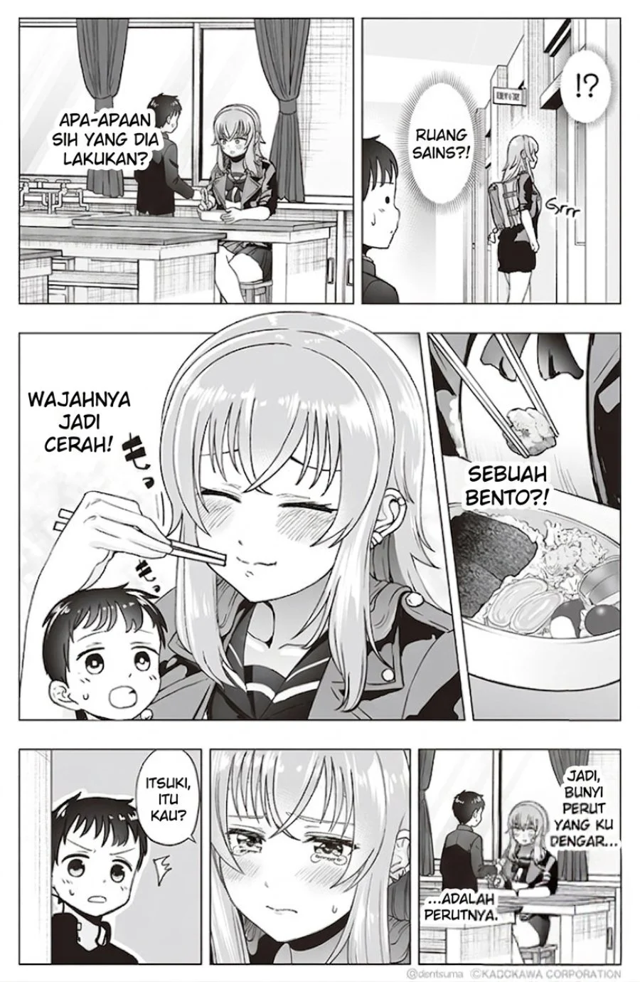 Tonari no Seki no Yankee JK no Jakuten Chapter 6 Gambar 3