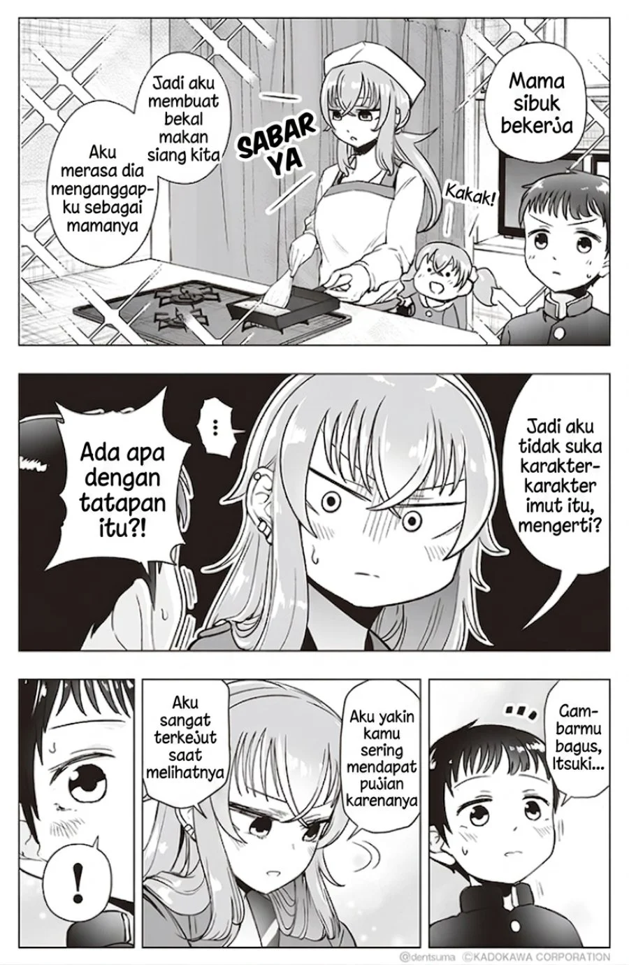 Tonari no Seki no Yankee JK no Jakuten Chapter 7 Gambar 3