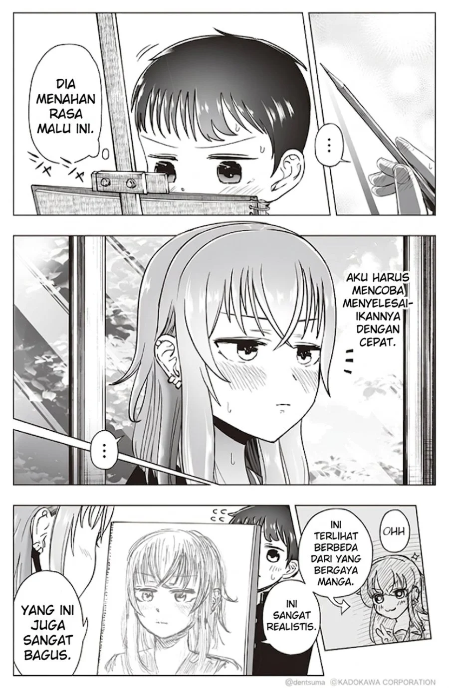 Tonari no Seki no Yankee JK no Jakuten Chapter 8 Gambar 3