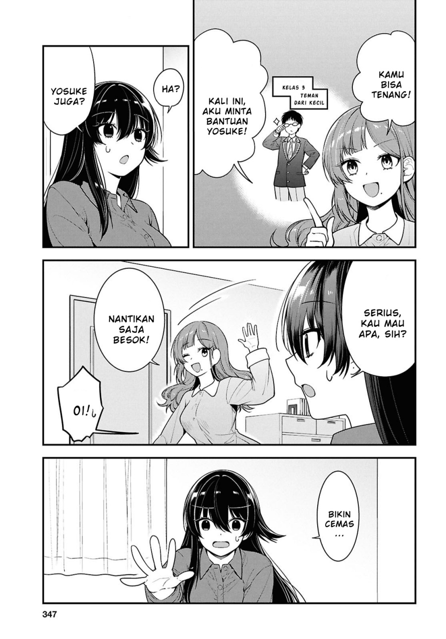 Tonari no Seki no Yankee Shimizu-san ga Kami o Kuroku Sometekita Chapter 10 - Halaman 5