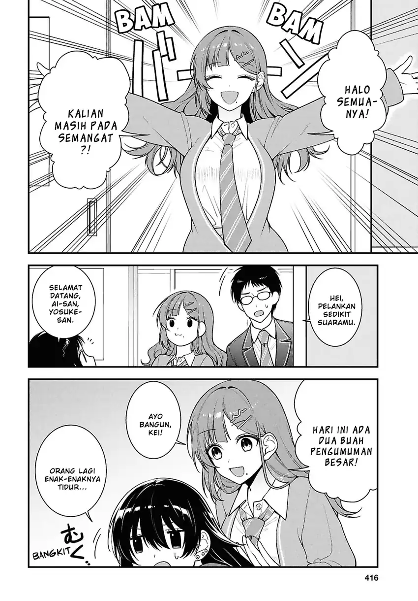 Tonari no Seki no Yankee Shimizu-san ga Kami o Kuroku Sometekita Chapter 12 - Halaman 6