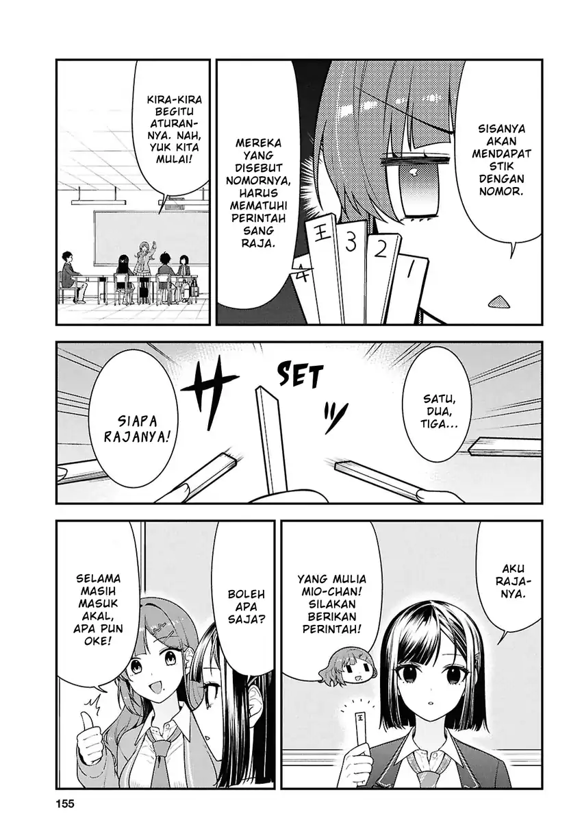 Tonari no Seki no Yankee Shimizu-san ga Kami o Kuroku Sometekita Chapter 14 - Halaman 5