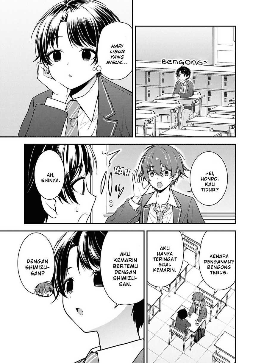 Tonari no Seki no Yankee Shimizu-san ga Kami o Kuroku Sometekita Chapter 9 - Halaman 5
