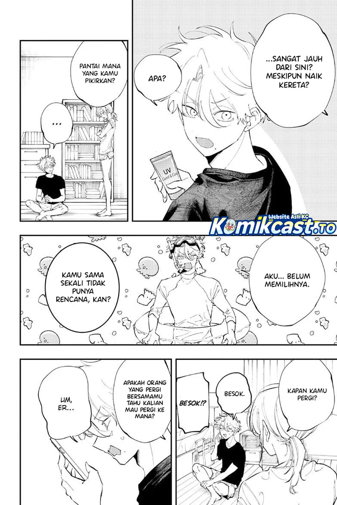 Tonari no Seki no Yatsu ga Souiu Me de Mitekuru Chapter 97 Gambar 3