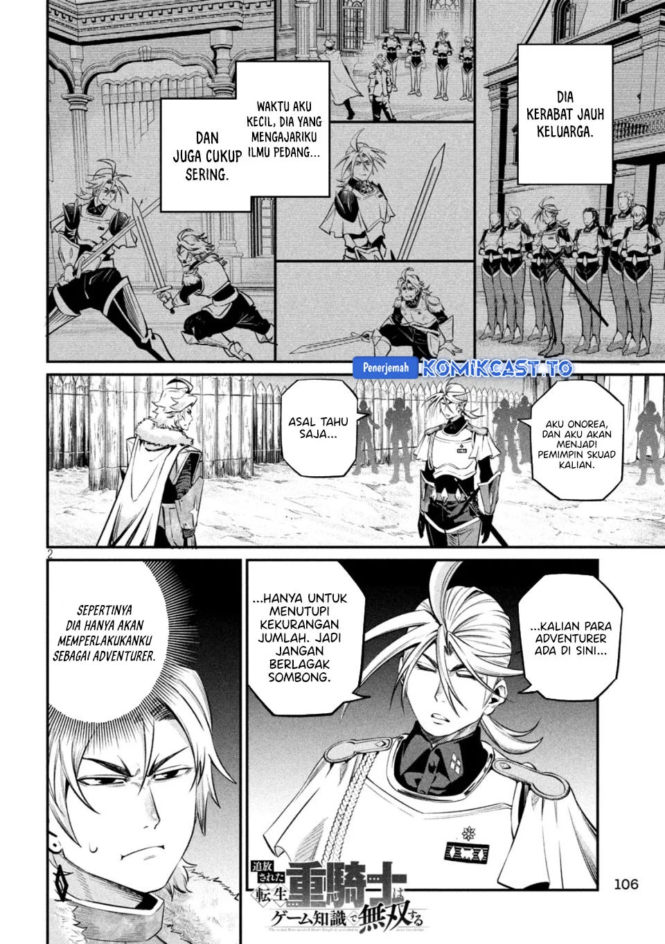 Tsuihou Sareta Tenshou Juu Kishi wa Game Chishiki de Musou Suru Chapter 170 Gambar 3