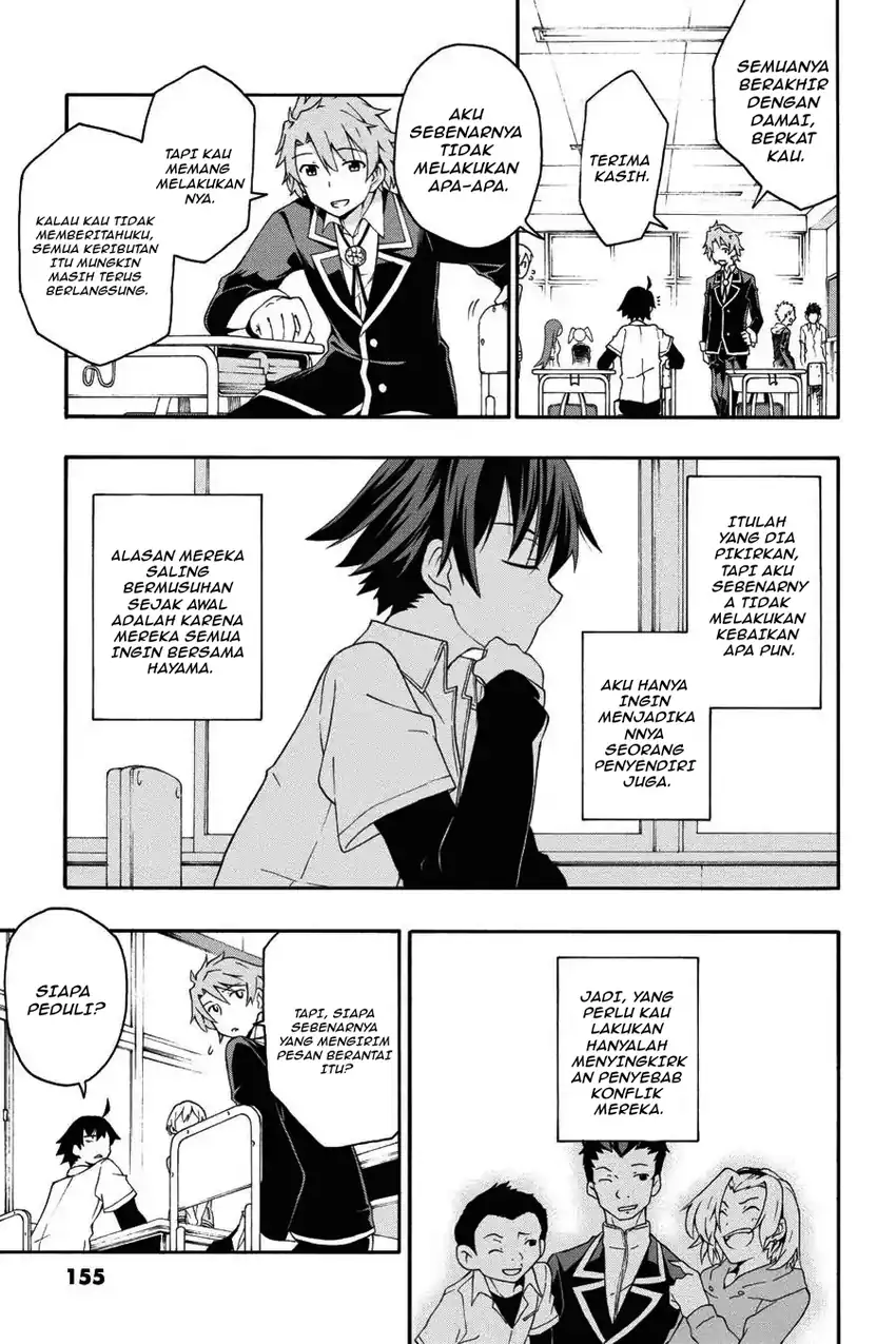 Yahari Ore no Seishun Love Come wa Machigatteiru @comic Chapter 10.3 Gambar 3