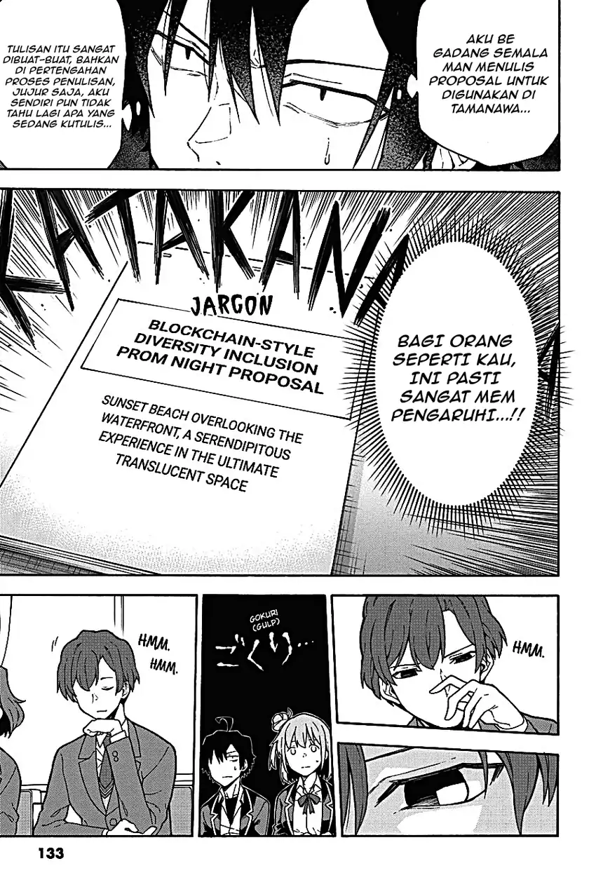 Yahari Ore no Seishun Love Come wa Machigatteiru @comic Chapter 100 Gambar 5
