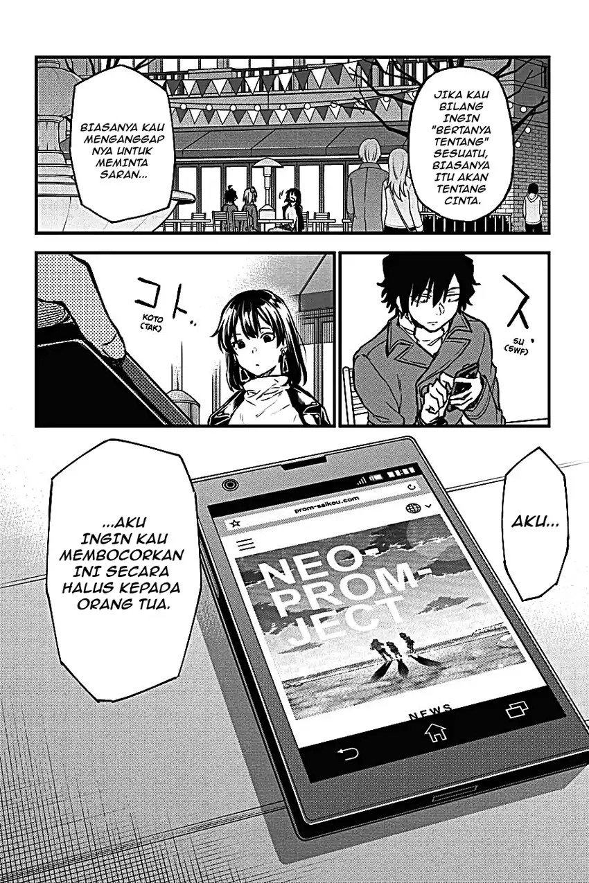 Yahari Ore no Seishun Love Come wa Machigatteiru @comic Chapter 101 Gambar 4