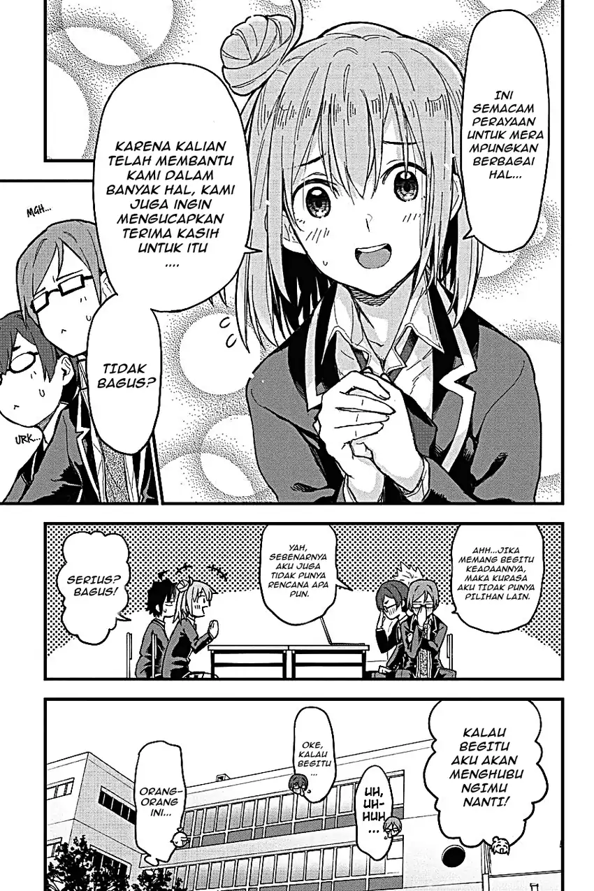 Yahari Ore no Seishun Love Come wa Machigatteiru @comic Chapter 105 Gambar 5