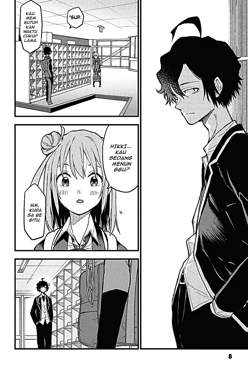 Yahari Ore no Seishun Love Come wa Machigatteiru @comic Chapter 109 Gambar 4