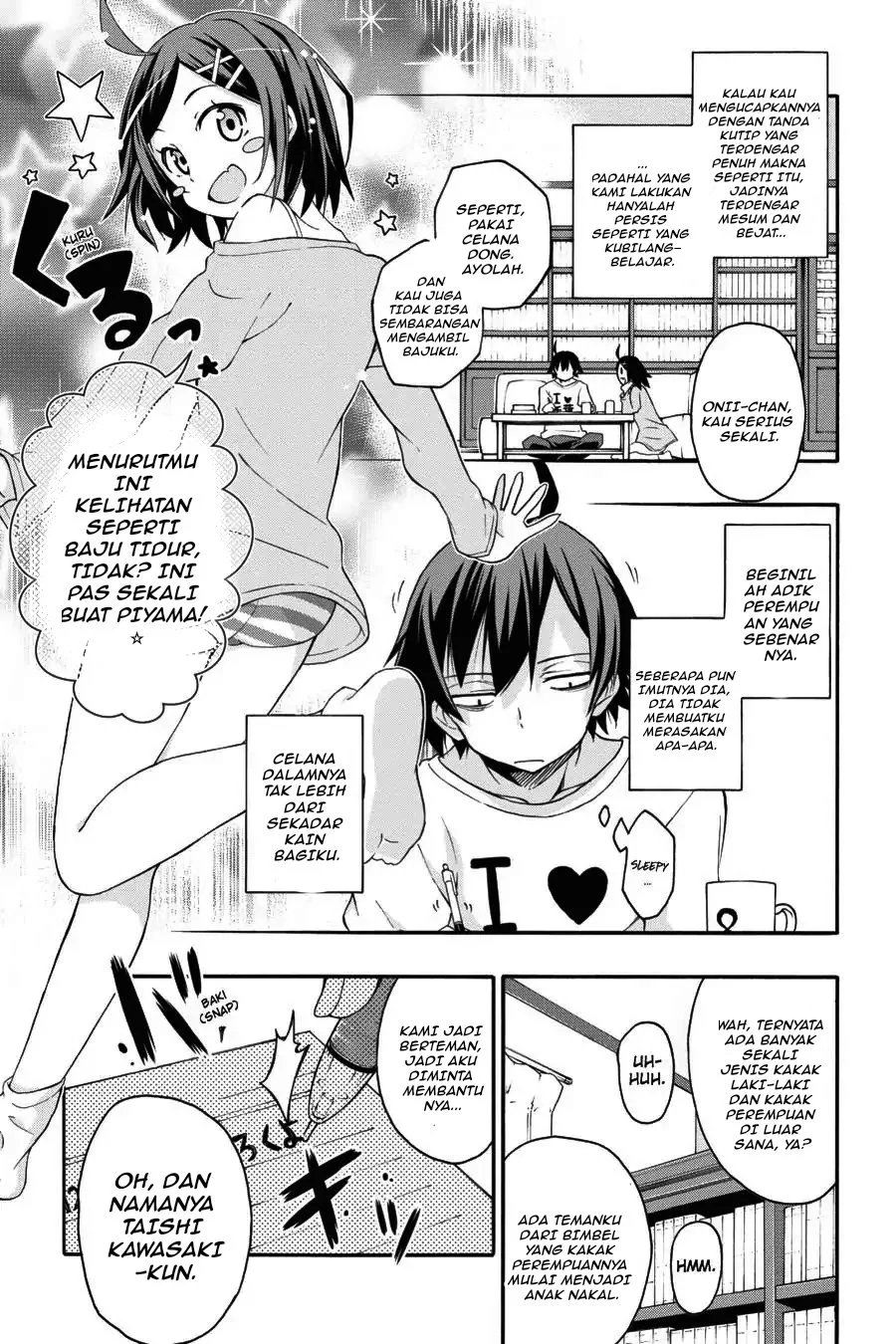 Yahari Ore no Seishun Love Come wa Machigatteiru @comic Chapter 11.1 Gambar 3