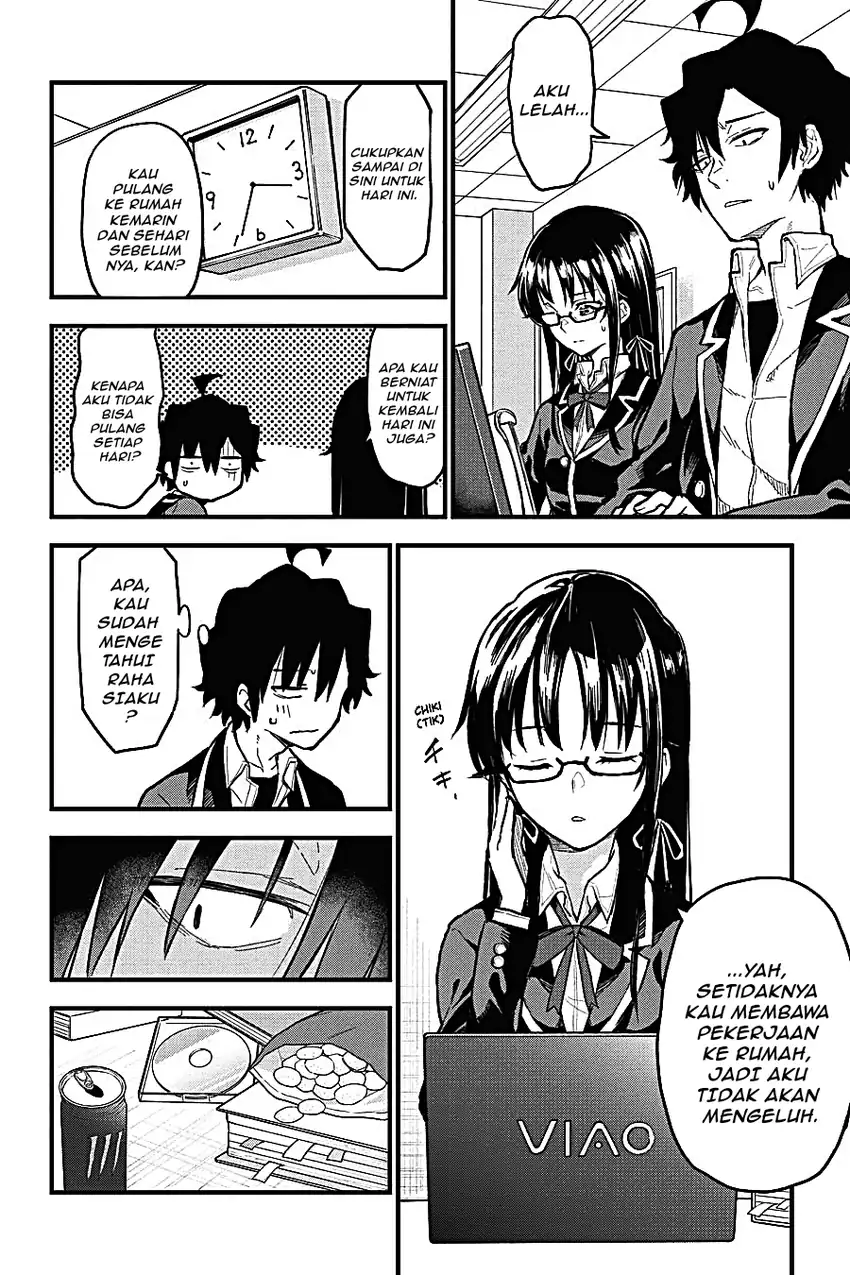Yahari Ore no Seishun Love Come wa Machigatteiru @comic Chapter 114 Gambar 4