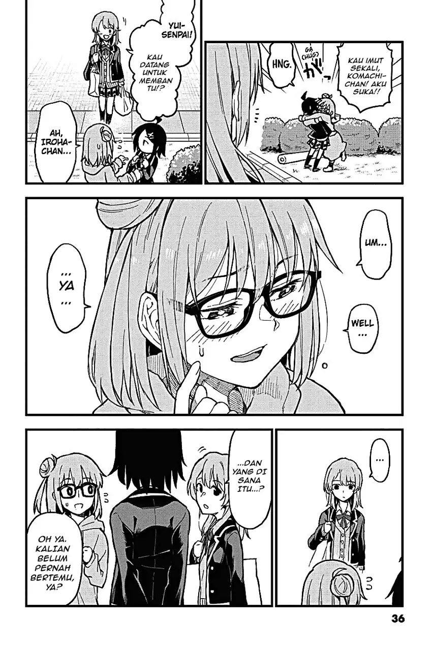 Yahari Ore no Seishun Love Come wa Machigatteiru @comic Chapter 115 Gambar 4