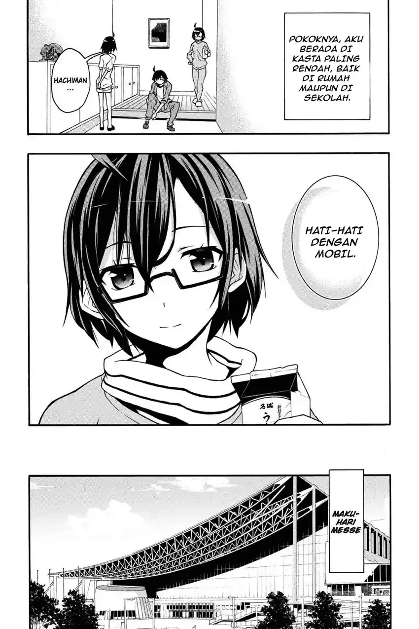 Yahari Ore no Seishun Love Come wa Machigatteiru @comic Chapter 15 Gambar 4