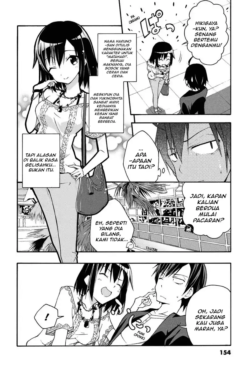 Yahari Ore no Seishun Love Come wa Machigatteiru @comic Chapter 17 Gambar 4