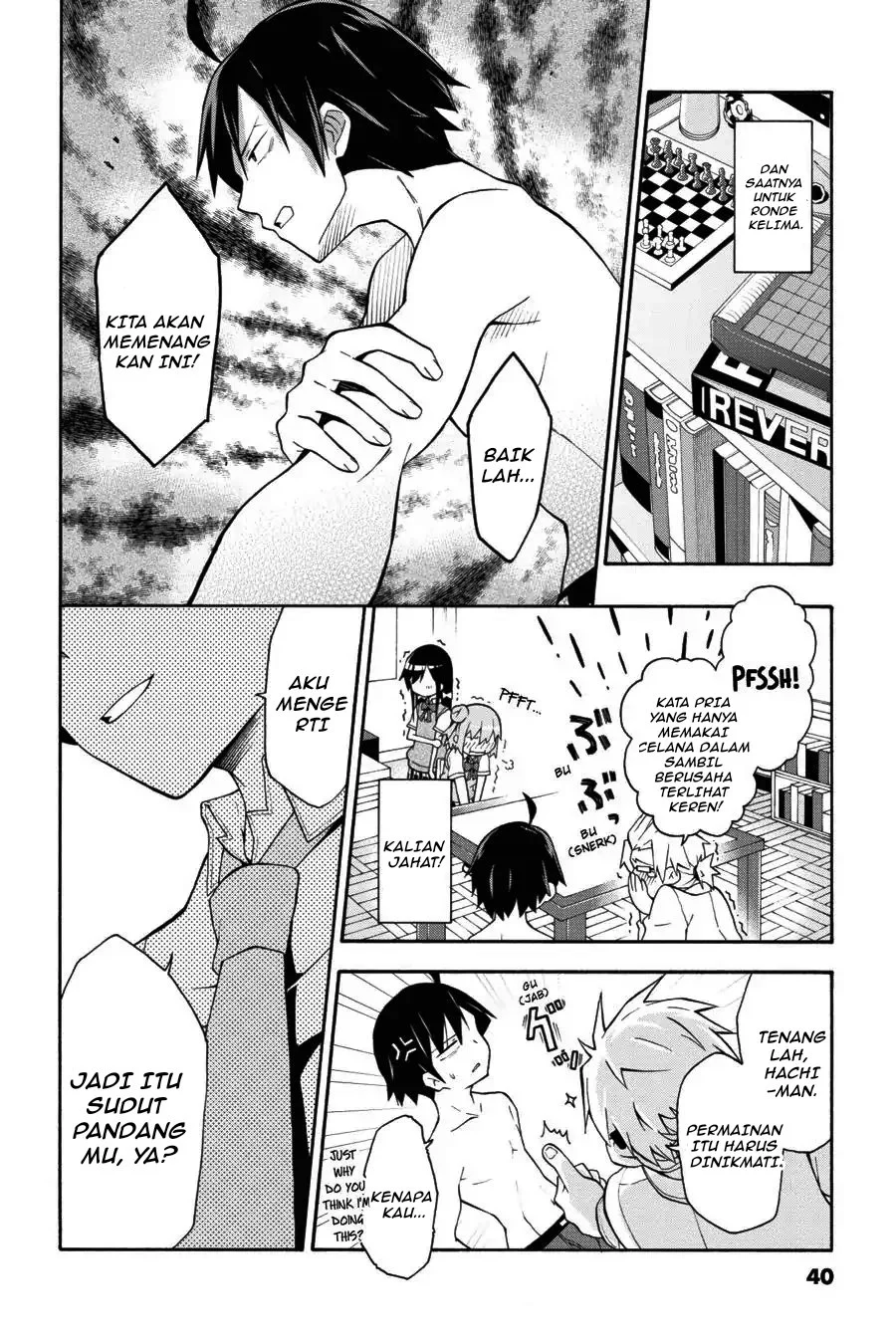 Yahari Ore no Seishun Love Come wa Machigatteiru @comic Chapter 19 Gambar 4
