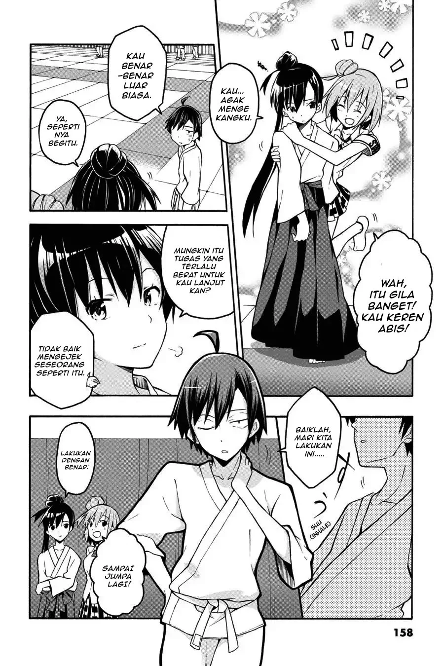 Yahari Ore no Seishun Love Come wa Machigatteiru @comic Chapter 22 Gambar 4