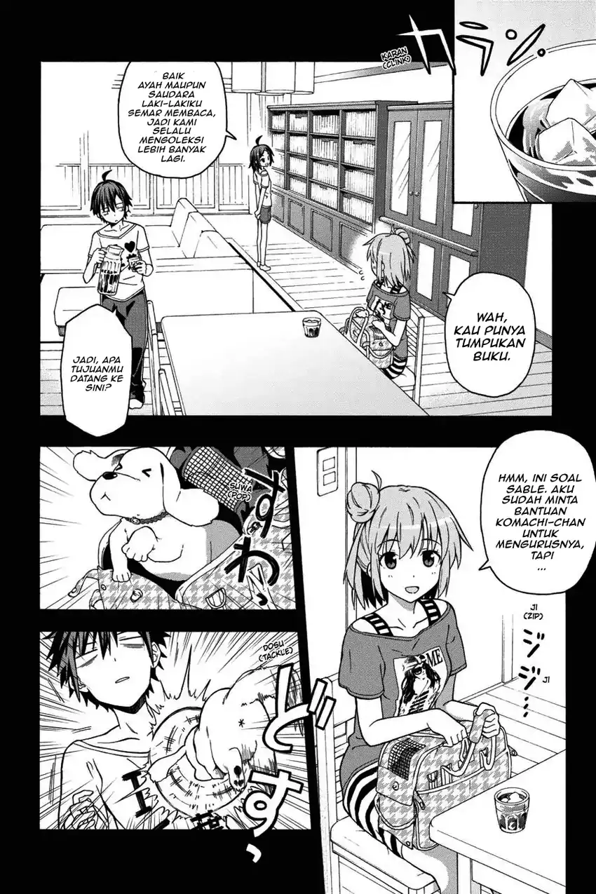 Yahari Ore no Seishun Love Come wa Machigatteiru @comic Chapter 29 Gambar 4