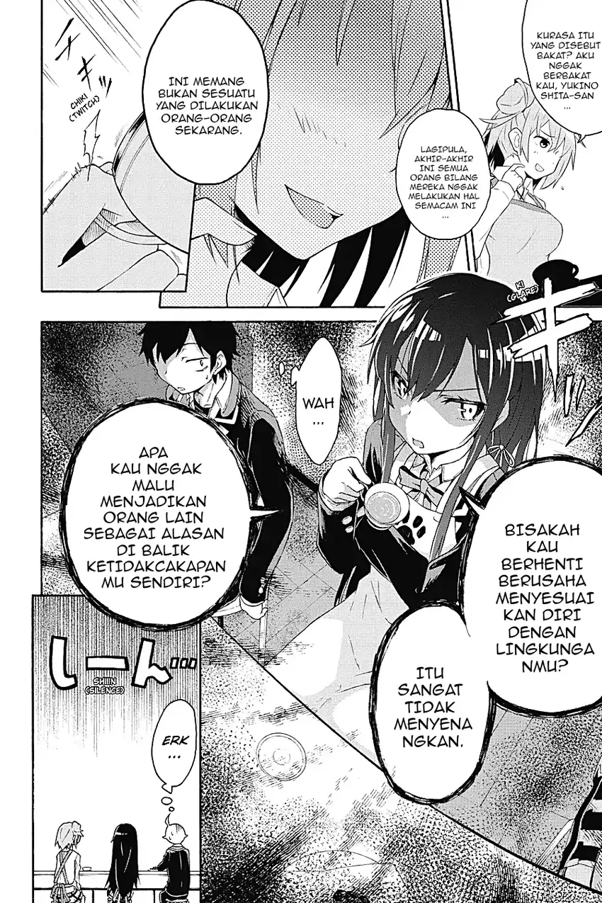 Yahari Ore no Seishun Love Come wa Machigatteiru @comic Chapter 3.2 Gambar 3
