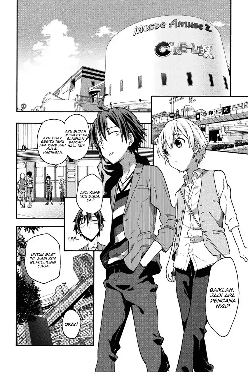 Yahari Ore no Seishun Love Come wa Machigatteiru @comic Chapter 30 Gambar 4