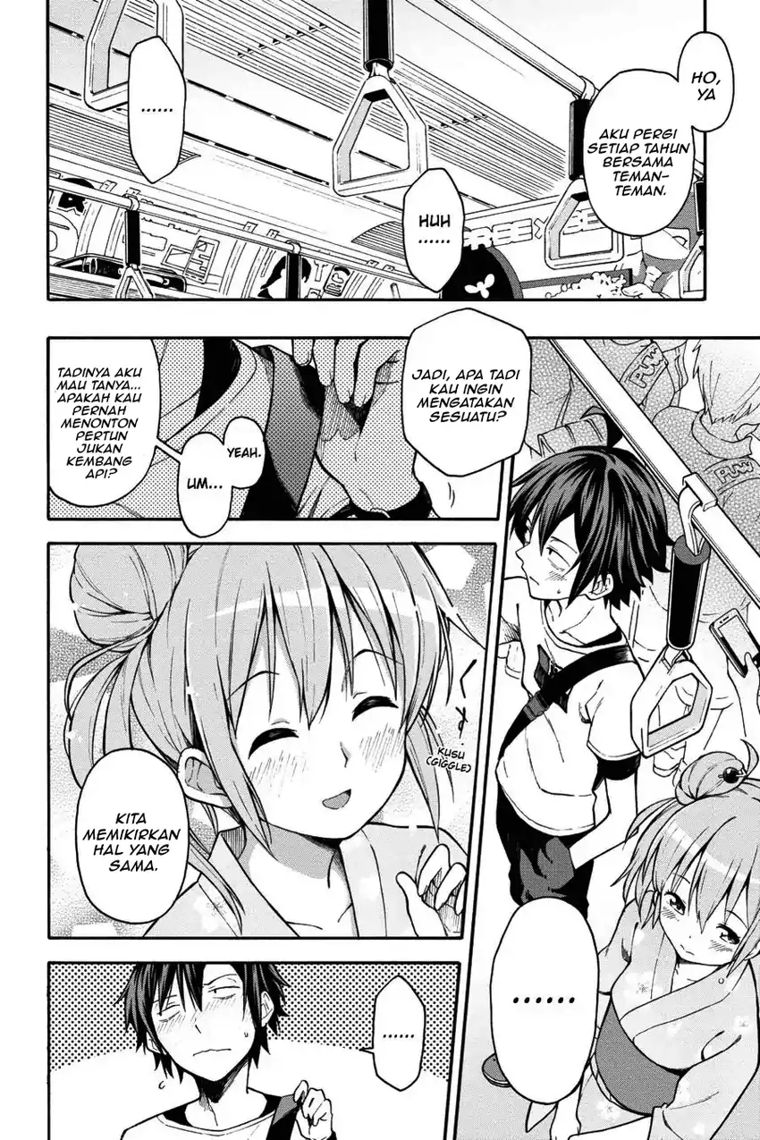 Yahari Ore no Seishun Love Come wa Machigatteiru @comic Chapter 33 Gambar 4