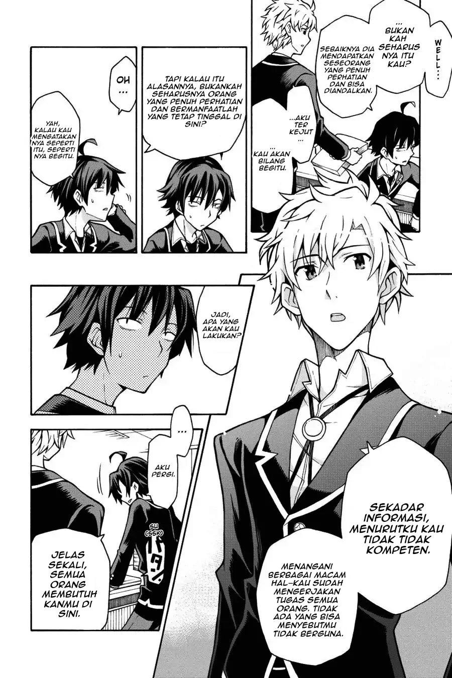 Yahari Ore no Seishun Love Come wa Machigatteiru @comic Chapter 38 Gambar 6