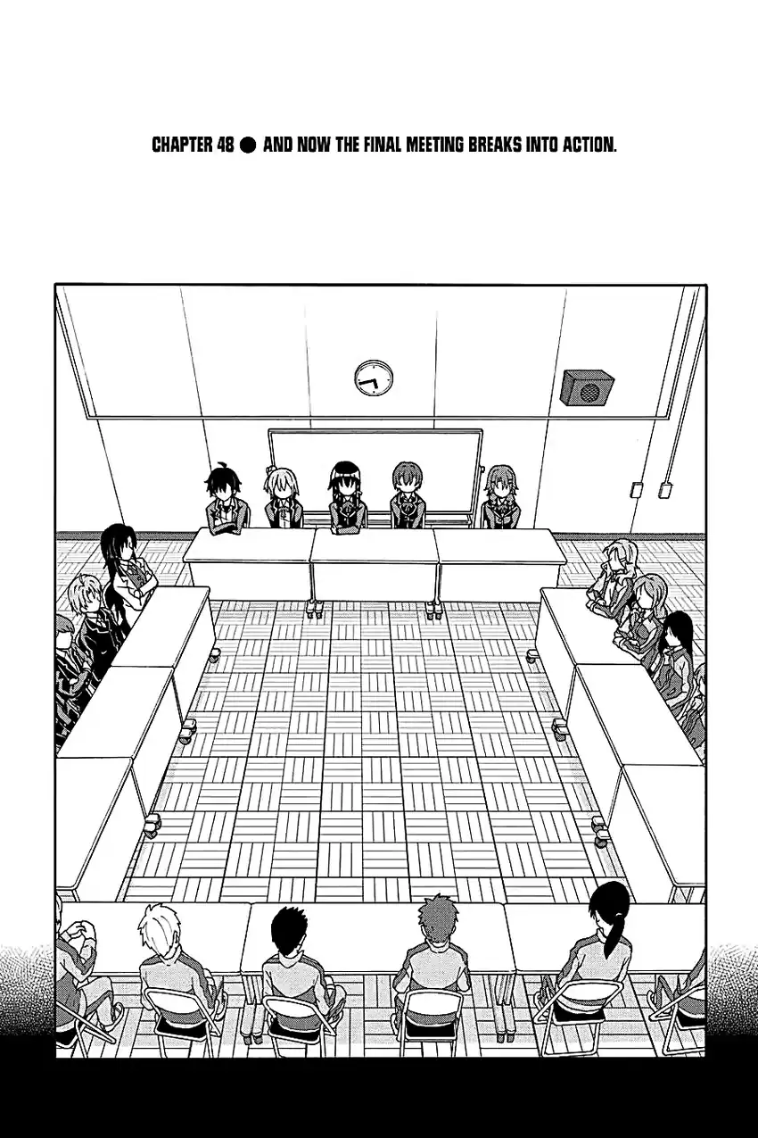 Yahari Ore no Seishun Love Come wa Machigatteiru @comic Chapter 47 Gambar 4