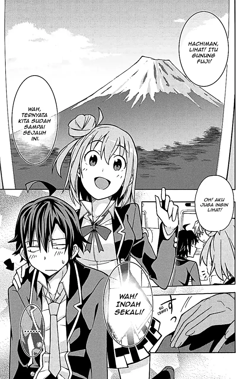 Yahari Ore no Seishun Love Come wa Machigatteiru @comic Chapter 50 Gambar 5