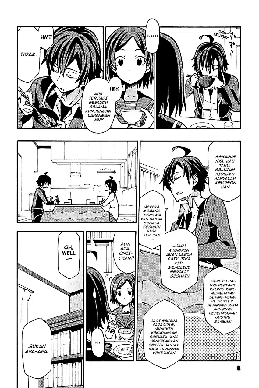 Yahari Ore no Seishun Love Come wa Machigatteiru @comic Chapter 53 Gambar 5