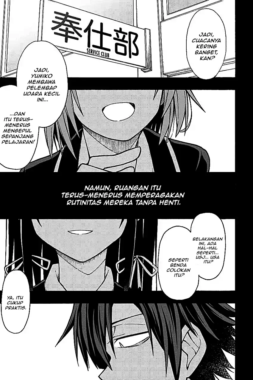 Yahari Ore no Seishun Love Come wa Machigatteiru @comic Chapter 58 Gambar 4