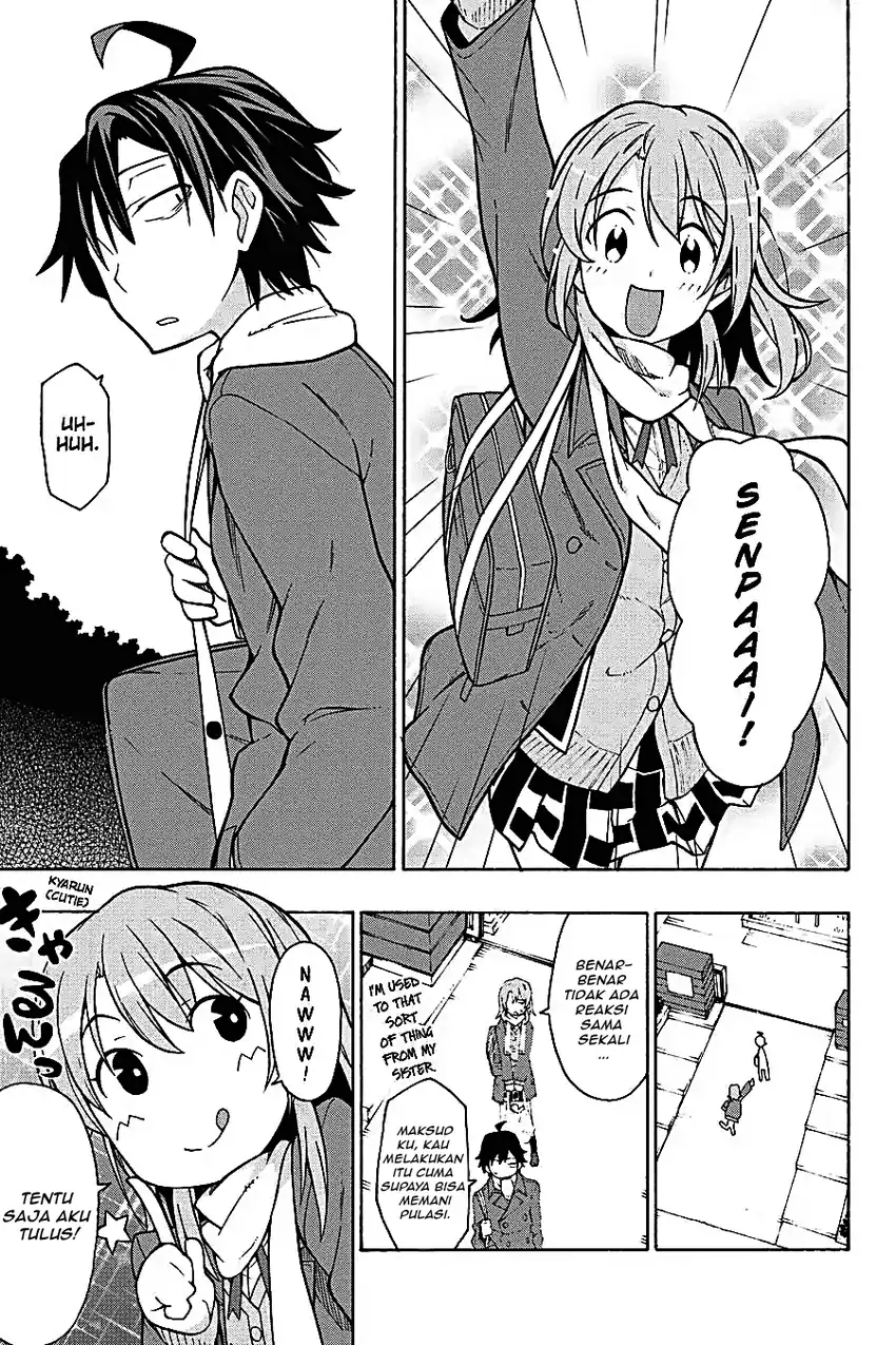 Yahari Ore no Seishun Love Come wa Machigatteiru @comic Chapter 60 Gambar 5