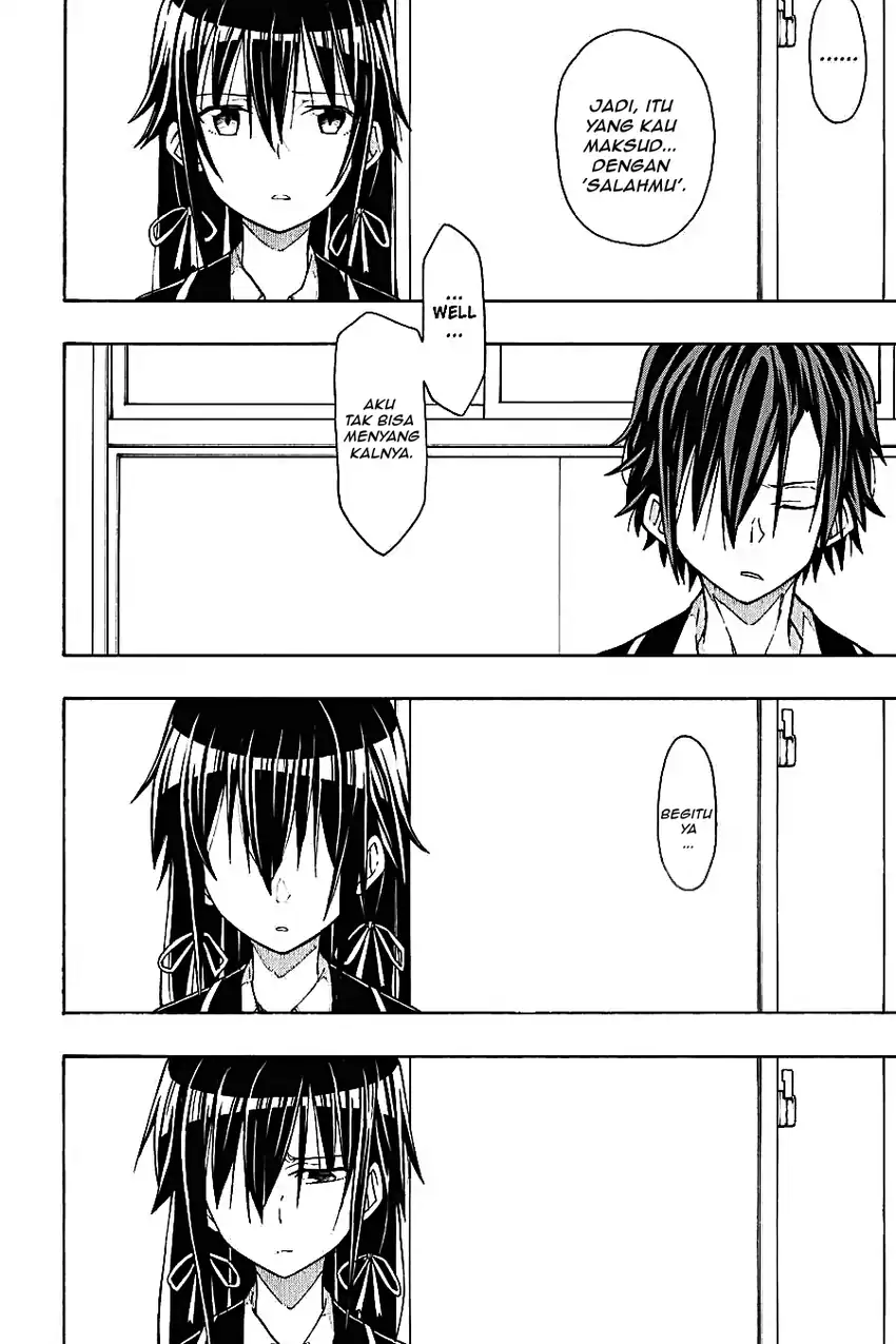Yahari Ore no Seishun Love Come wa Machigatteiru @comic Chapter 63 Gambar 4