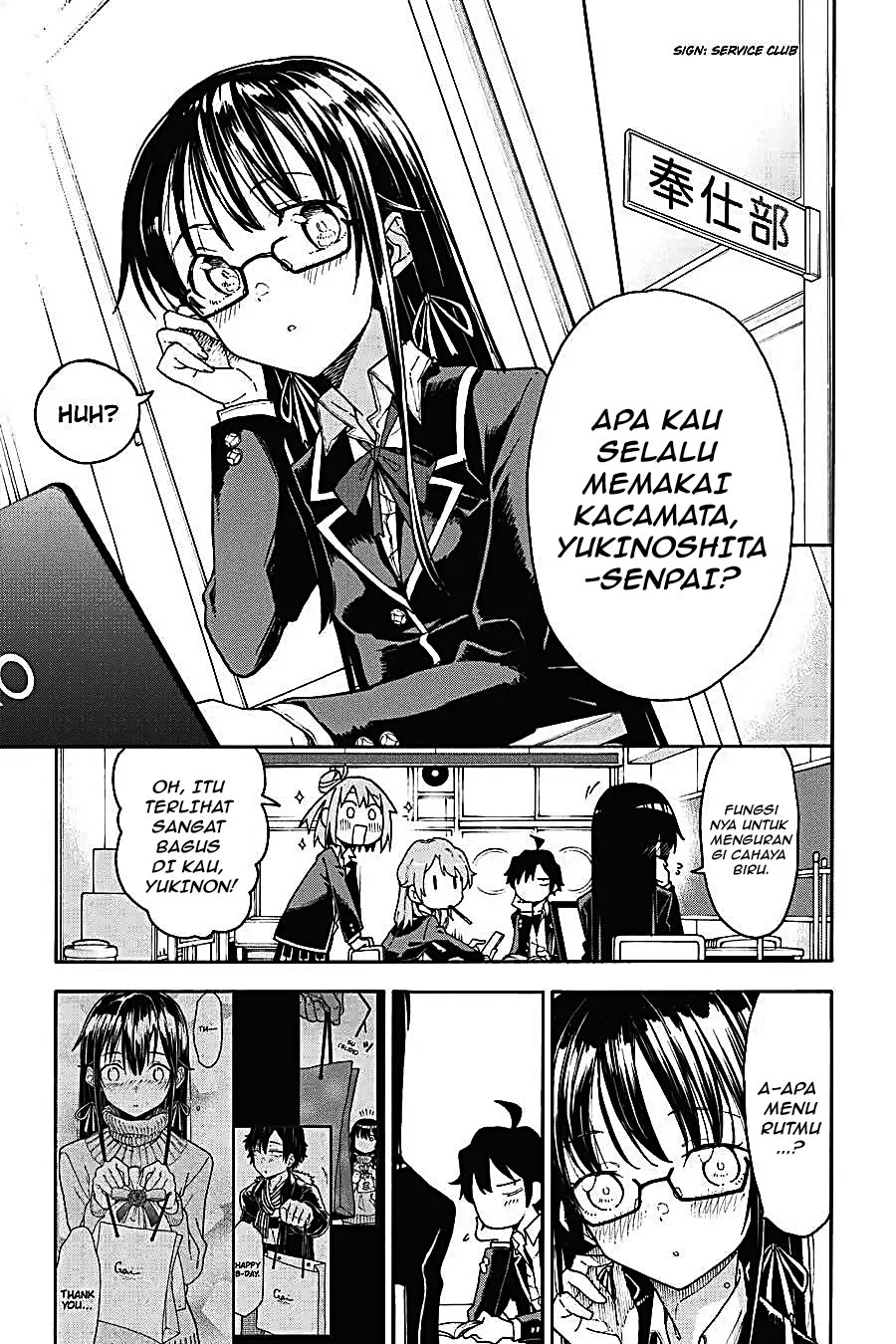 Yahari Ore no Seishun Love Come wa Machigatteiru @comic Chapter 75 Gambar 4