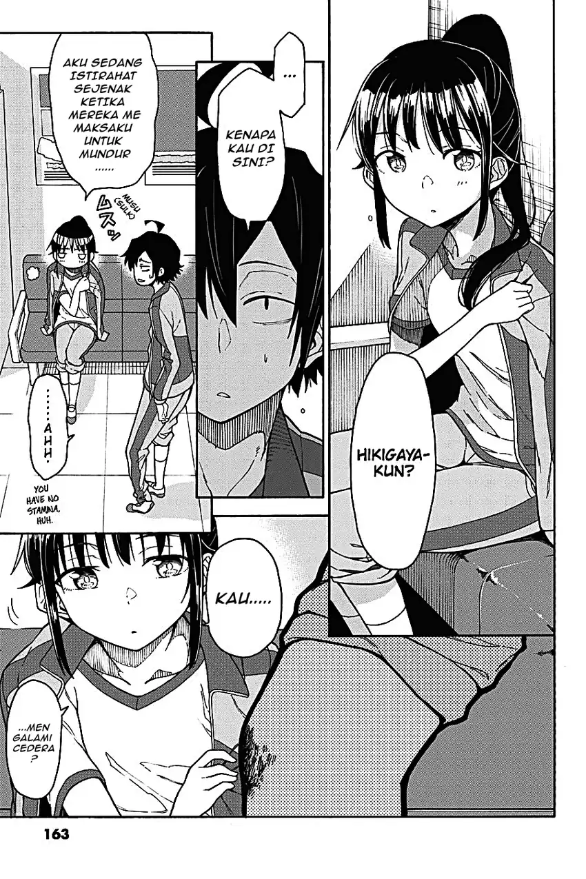 Yahari Ore no Seishun Love Come wa Machigatteiru @comic Chapter 80 Gambar 6