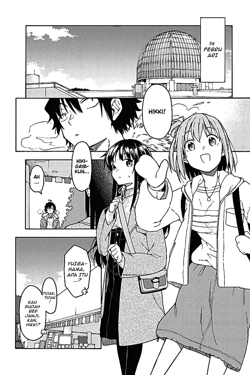 Yahari Ore no Seishun Love Come wa Machigatteiru @comic Chapter 85 Gambar 4