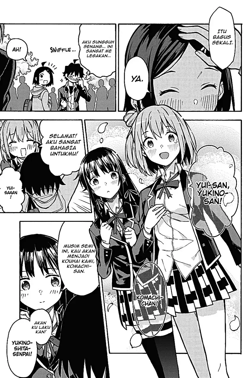 Yahari Ore no Seishun Love Come wa Machigatteiru @comic Chapter 89 Gambar 5