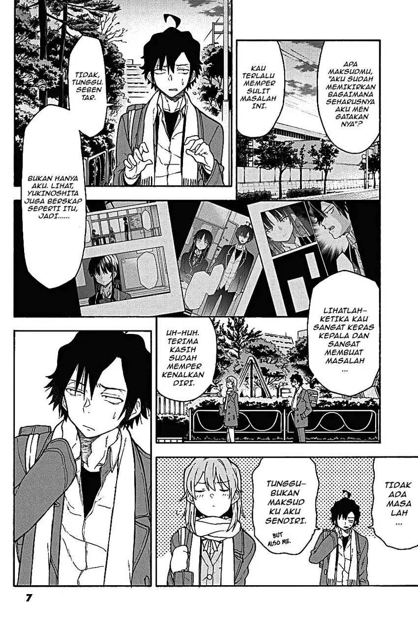 Yahari Ore no Seishun Love Come wa Machigatteiru @comic Chapter 96 Gambar 4