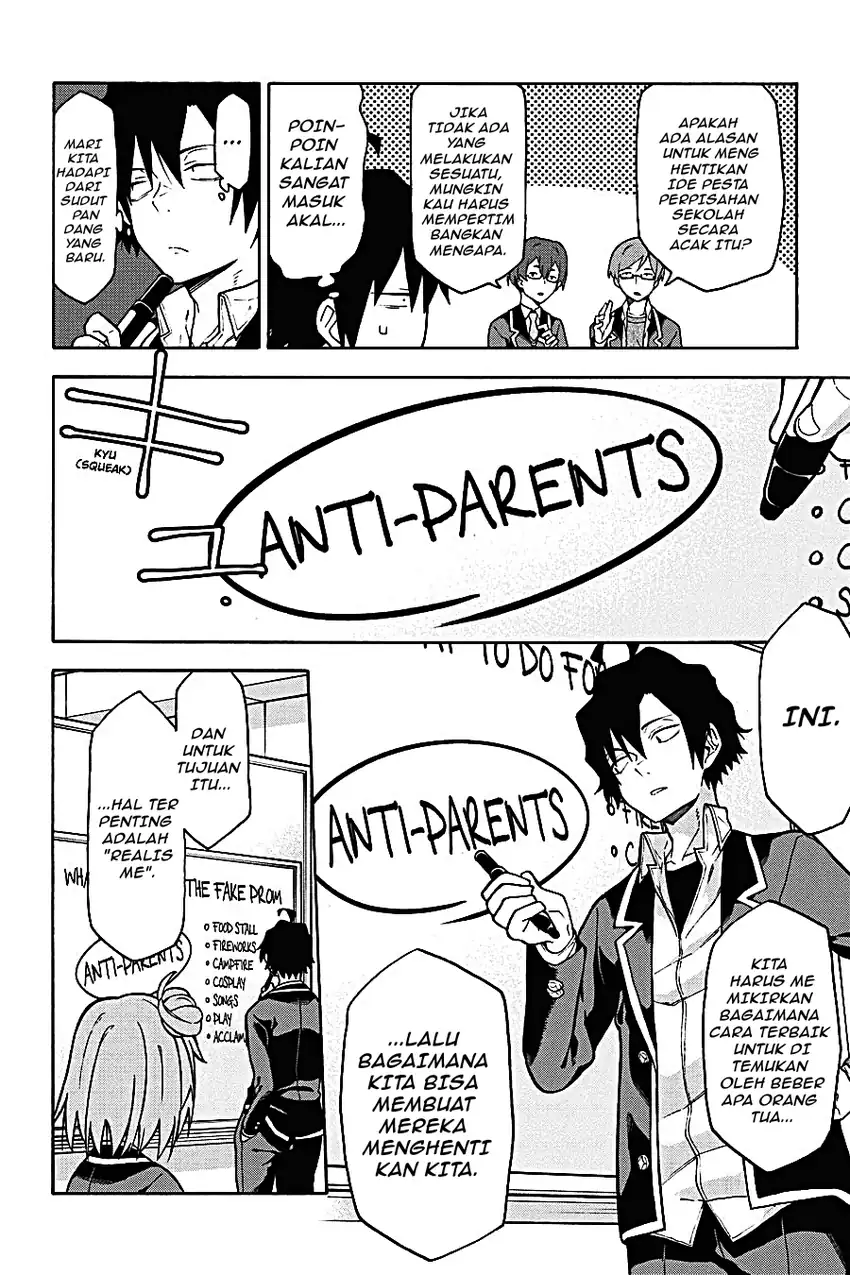 Yahari Ore no Seishun Love Come wa Machigatteiru @comic Chapter 99 Gambar 6