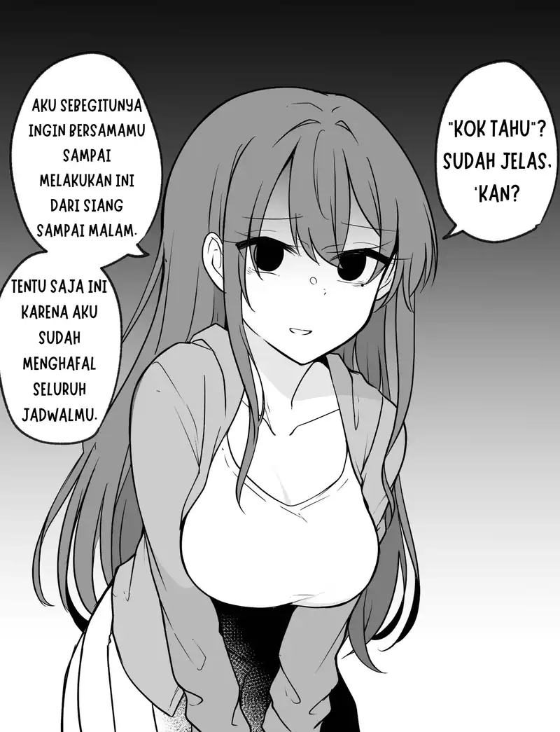 Yandere no You de Yandere ja Nai Chotto Dake Yandere na Onnanoko Chapter 8 Gambar 3
