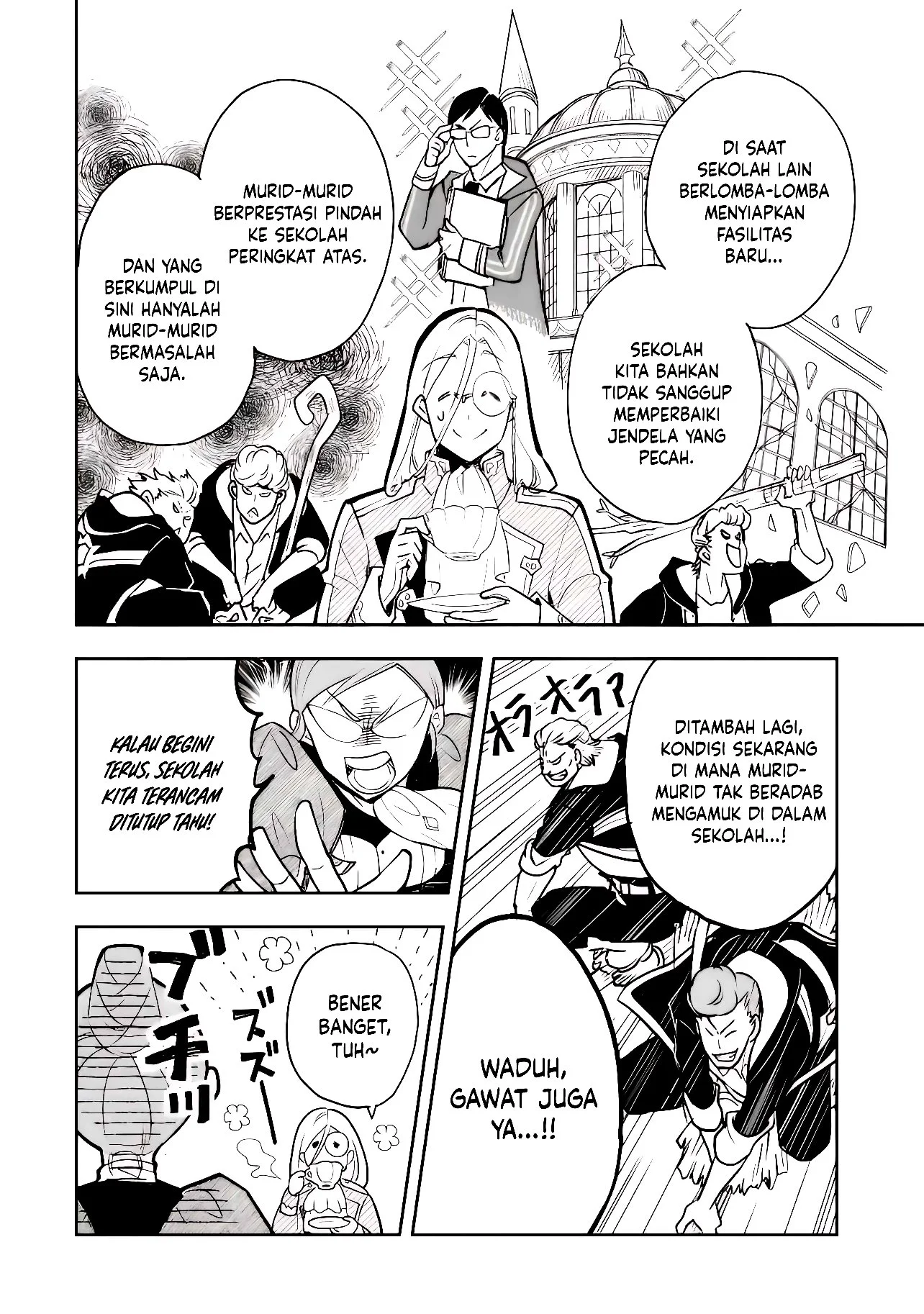 Yanki yo, Tsue o mote! Chapter 1 Fix – halaman 6