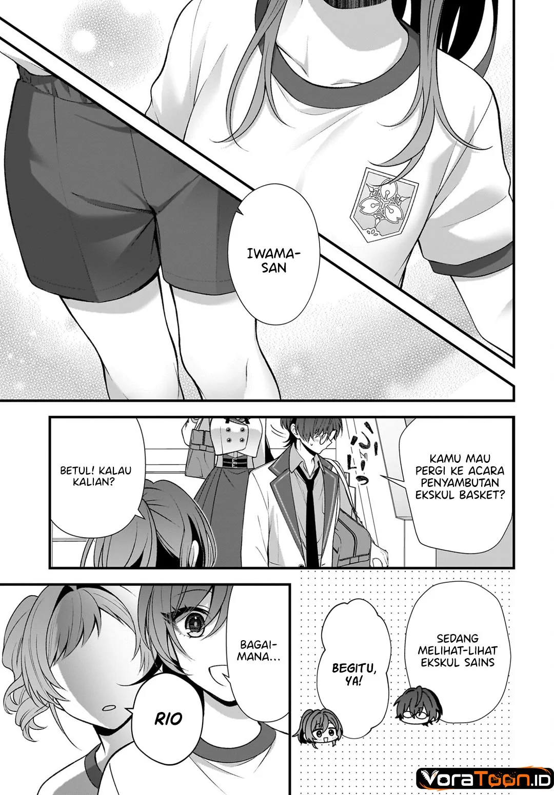 Yotte, Hatsukoi wa Shoumei sareta. Delta to Gamma no Rigakubu Note Chapter 5 Gambar 4