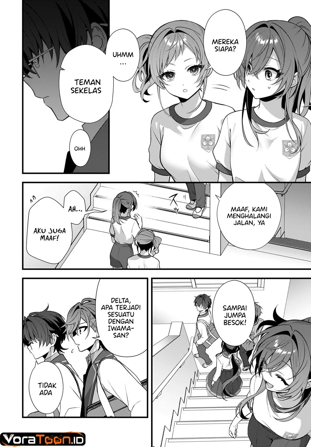 Yotte, Hatsukoi wa Shoumei sareta. Delta to Gamma no Rigakubu Note Chapter 5 Gambar 5