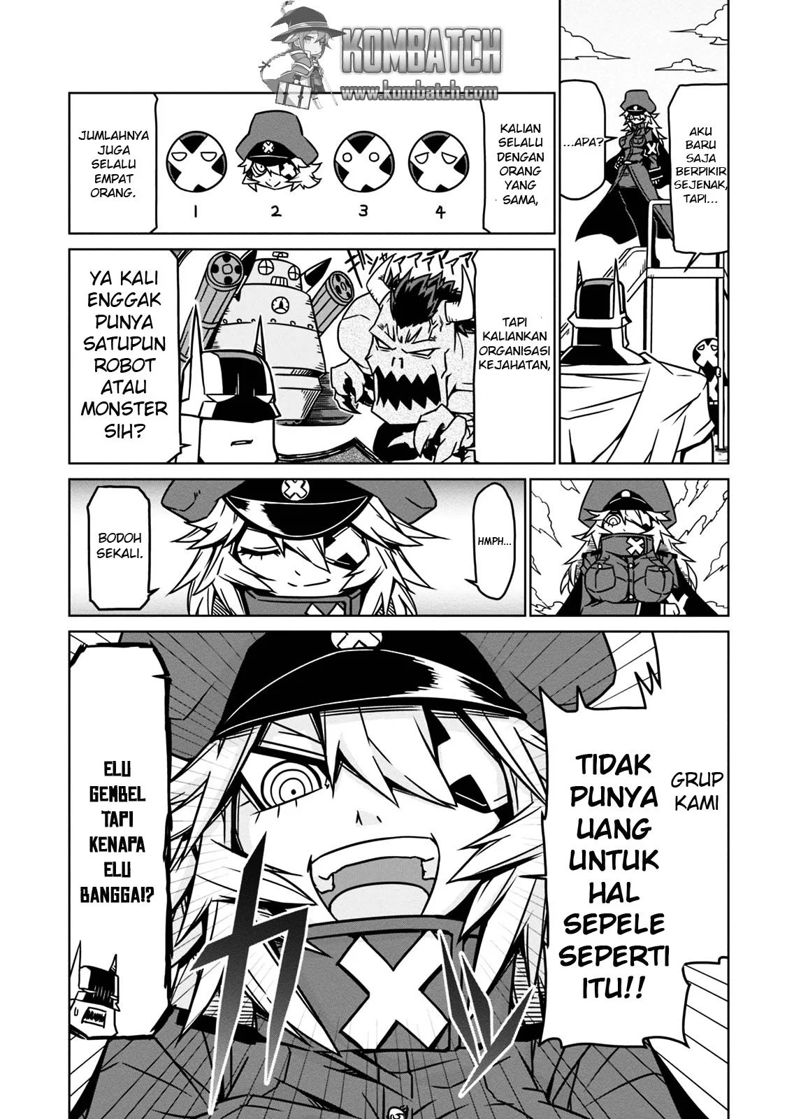 Zannen Jokanbu Black General san Chapter 6 Gambar 3