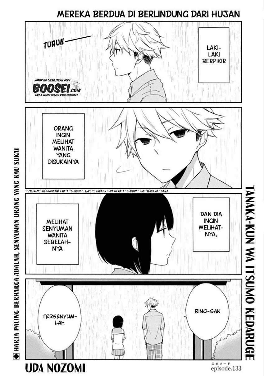 Tanaka-kun wa Itsumo Kedaruge Chapter 133 Gambar 3