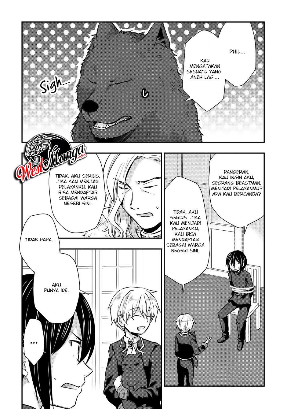 Tensei Ouji wa Daraketai Chapter 18 Gambar 4