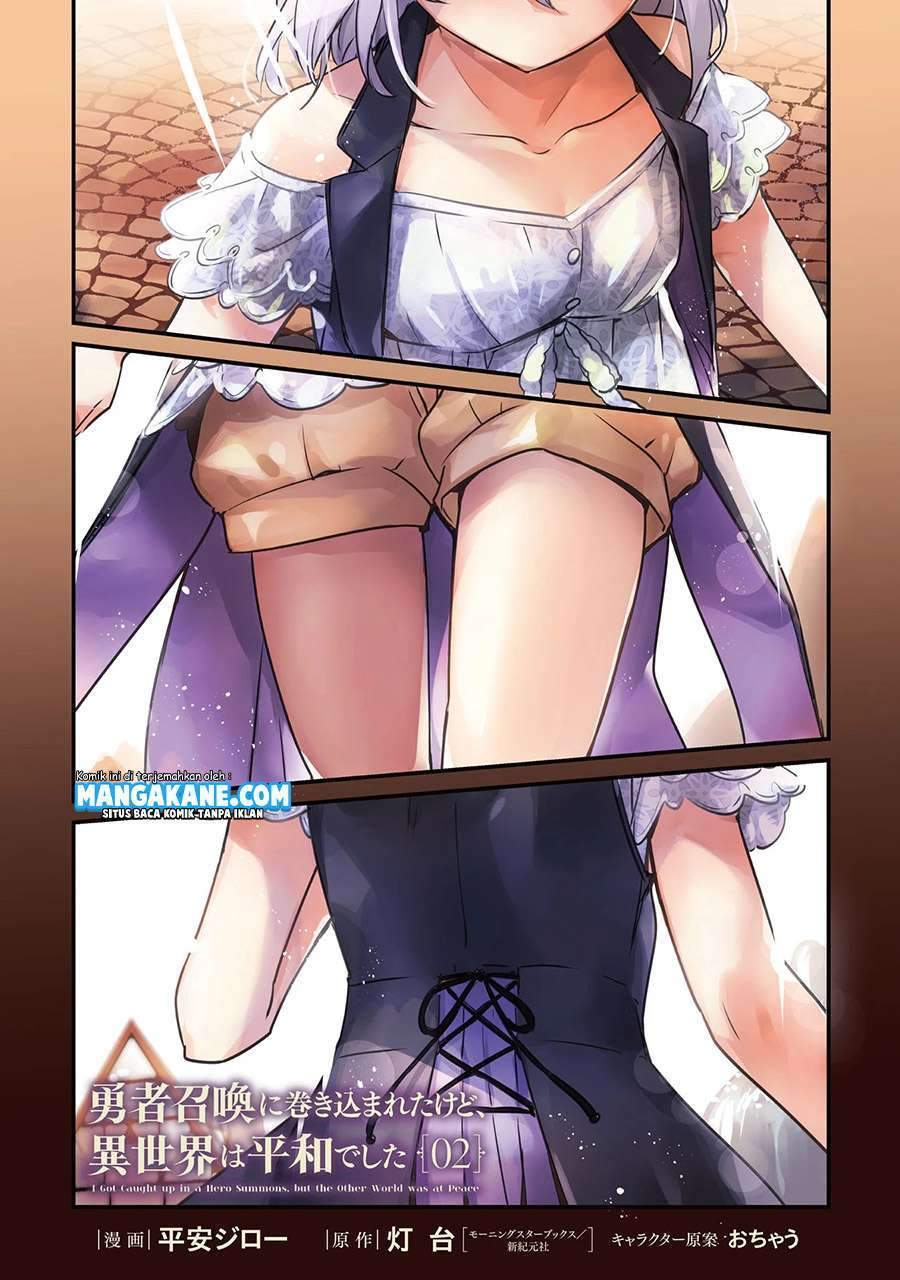 Yuusha Shoukan ni Makikomareta kedo, Isekai wa Heiwa deshita Chapter 8 Gambar 5