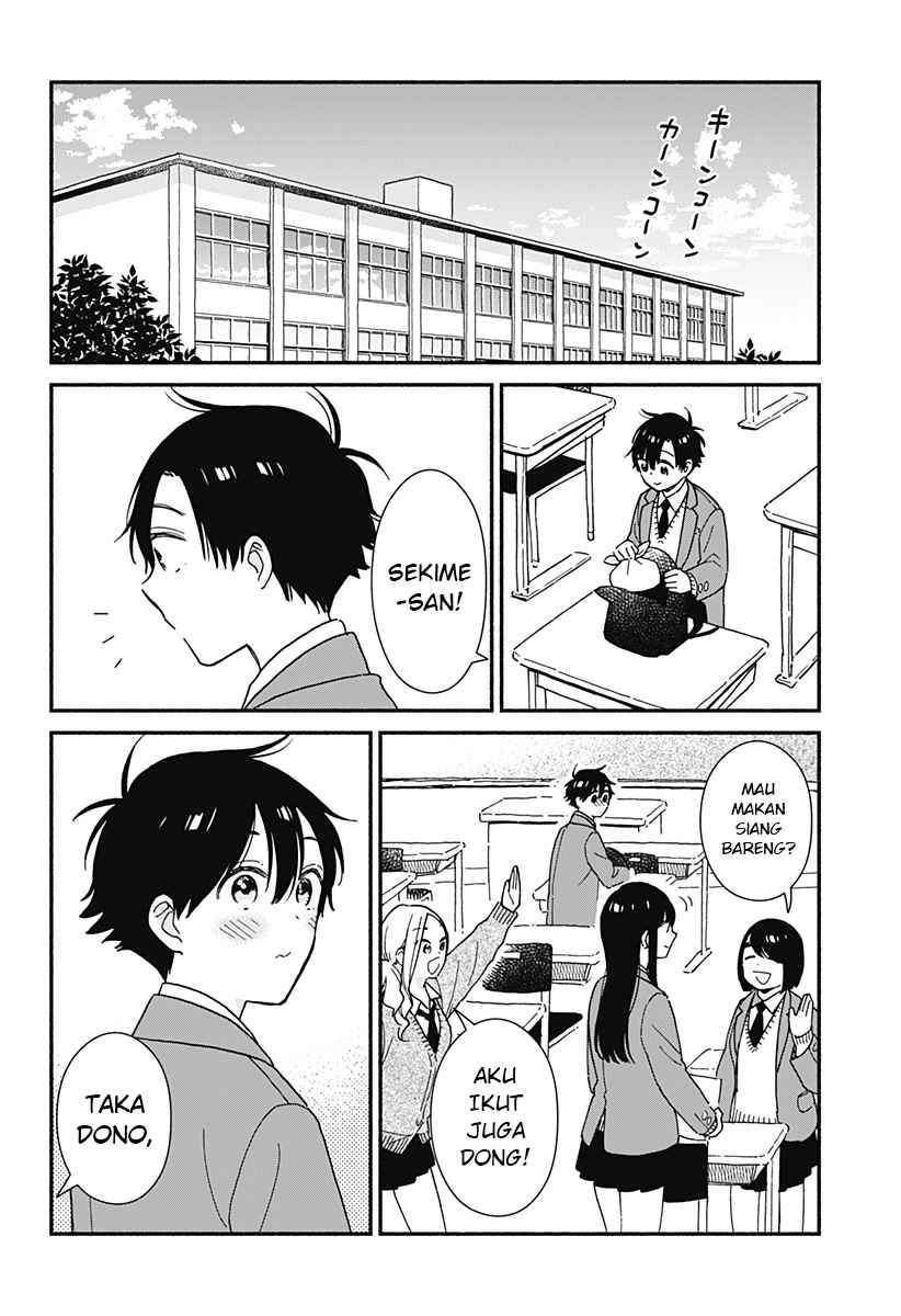 Sekimen Shinaide Sekime-san (Serialization) Chapter 8 Gambar 3